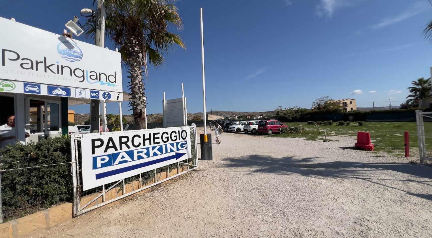 parcheggio scala dei turchi ovest